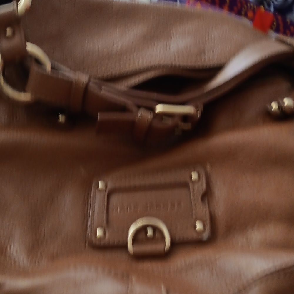 MARC JACOBS original collection honey/caramel leather hobo, made in Italy